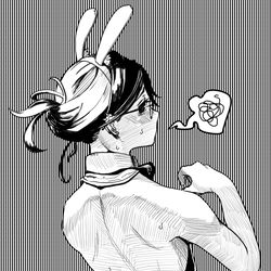 This is a pixiv picture whose title is バニーメスお兄さん.