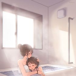 This is a pixiv picture whose title is おふろ.