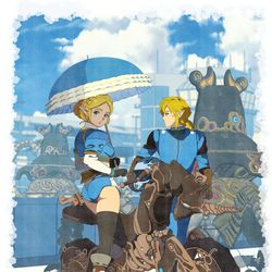 This is a pixiv picture whose title is トライフォースレーシング.