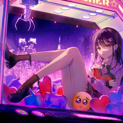 This is a pixiv picture whose title is 承認欲求ガール.