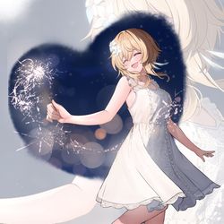 This is a pixiv picture whose title is 蛍.