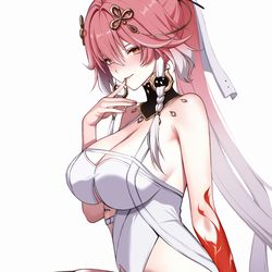 This is a pixiv picture whose title is 长离.