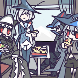This is a pixiv picture whose title is ピザパアビサル.