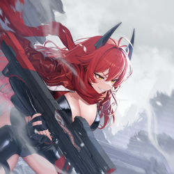 This is a pixiv picture whose title is redhood.