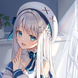This is a pixiv picture whose title is 凪乃ましろちゃん.