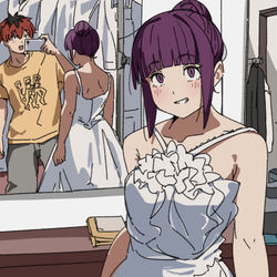 This is a pixiv picture whose title is いずれ来るであろう未来.