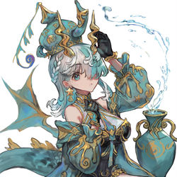 This is a pixiv picture whose title is アクエリアス.
