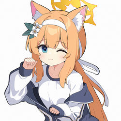 This is a pixiv picture whose title is ニャー.