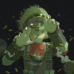 This is a pixiv picture whose title is I will follow you into the dark.