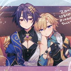 This is a pixiv picture whose title is 【ｽﾀﾚ】レイチュリ詰７.