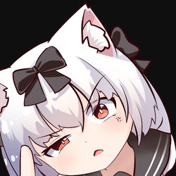 This is a pixiv picture whose title is 啊？.