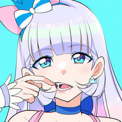 This is a pixiv picture whose title is 歯磨きなんてしなくても歯には自信があるニャミーさん.