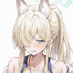 This is a pixiv picture whose title is ホイッスルが挟まったのが気になるカンナ.