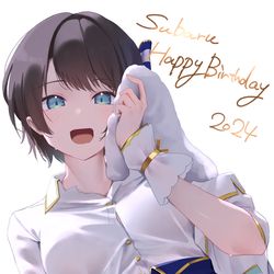 This is a pixiv picture whose title is スバちゃん！誕生日おめでとう！！！.