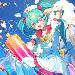 This is a pixiv picture whose title is M@GICAL☆CURE! LOVE ♥ SHOT!.
