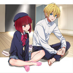 This is a pixiv picture whose title is アクかな.