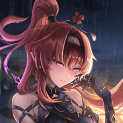 This is a pixiv picture whose title is インリン.