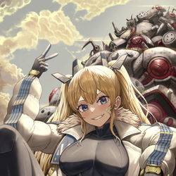 This is a pixiv picture whose title is 8日目, ラプラス.