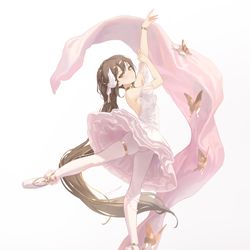 This is a pixiv picture whose title is Ballet series- ASHA.
