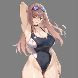 This is a pixiv picture whose title is ラピのケツと太ももとπと腋で癒やされたい.