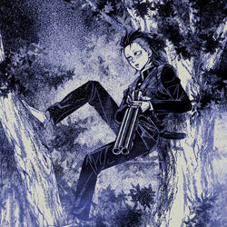This is a pixiv picture whose title is 【リク絵】ゲンヤ.