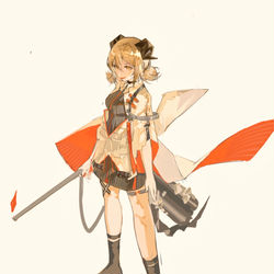 This is a pixiv picture whose title is 🔥🔥🔫.