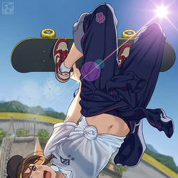 This is a pixiv picture whose title is 【じゃじこネームド】その76<094/100> 徳島娘その2.
