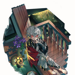 This is a pixiv picture whose title is ポーカーチェイス.