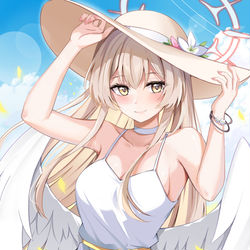 This is a pixiv picture whose title is 桐藤ナギサ生誕祭2024.
