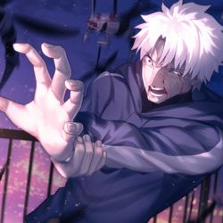 This is a pixiv picture whose title is 間桐雁夜.