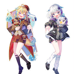 This is a pixiv picture whose title is 【お仕事】「おぎゃのらふぇす！」グッズイラスト.