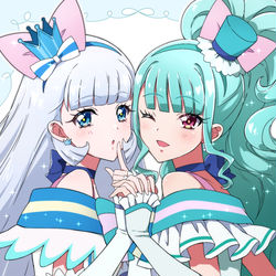 This is a pixiv picture whose title is ニャミリリ！！.
