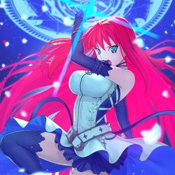 This is a pixiv picture whose title is スーパー青子.