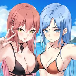 This is a pixiv picture whose title is Beach.