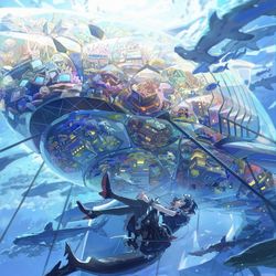 This is a pixiv picture whose title is 【ZZZ タイアップ】  エレン・ジョー.