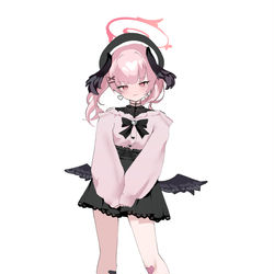 This is a pixiv picture whose title is Jirai Kei Koharu Blue Archive.