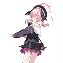This is a pixiv picture whose title is Koharu Blue Archive.
