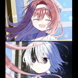This is a pixiv picture whose title is 「大きくなったら」.