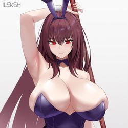 This is a pixiv picture whose title is スカサハ.