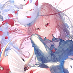 This is a pixiv picture whose title is 秦こころ.