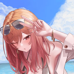 This is a pixiv picture whose title is Ichijou Ririka.