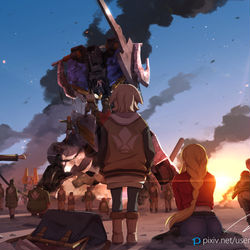 This is a pixiv picture whose title is アトラ…ごめん.