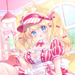 This is a pixiv picture whose title is 召し上がれ🍒.