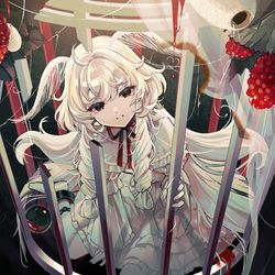 This is a pixiv picture whose title is ひみつ気分.