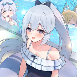 This is a pixiv picture whose title is 早くエッチな事して下さい♡.