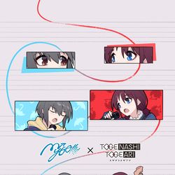 This is a pixiv picture whose title is MyGO×TGTG.