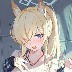 This is a pixiv picture whose title is 「ただの日焼け止めですが・・・。」.