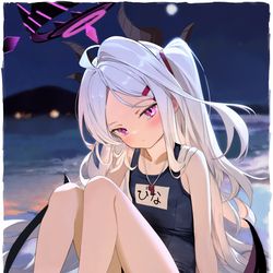 This is a pixiv picture whose title is 🏝️.