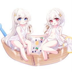 This is a pixiv picture whose title is 冰淇淋船.
