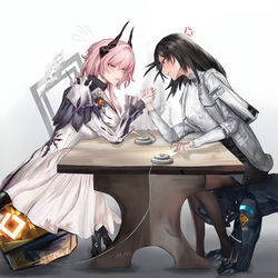 This is a pixiv picture whose title is 博弈.